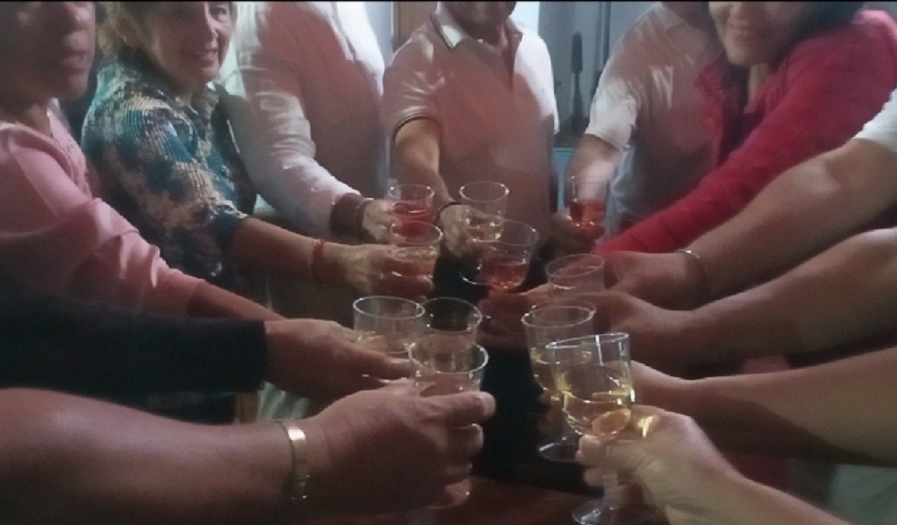 Brindis de bienvenida
