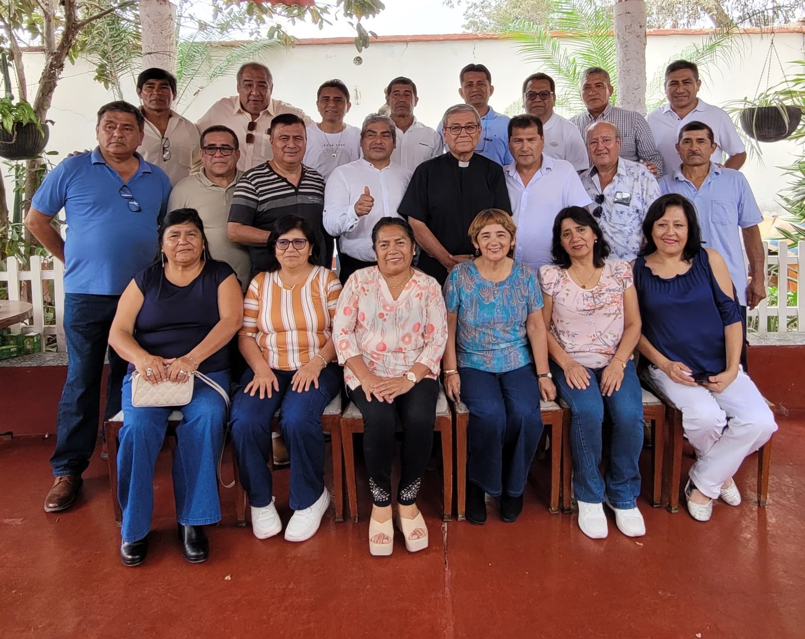 Reencuentro inolvidable con el Padre Gilmer