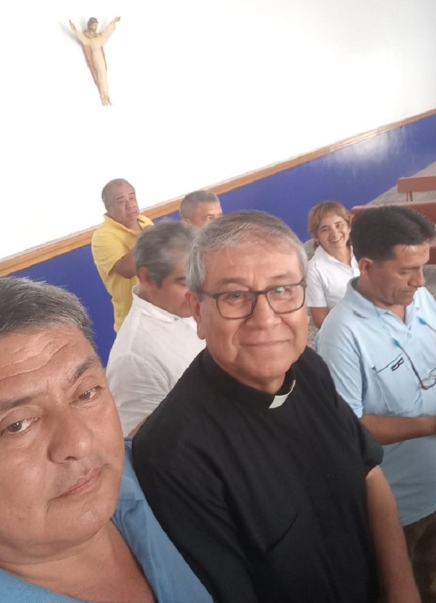 🙏 Un selfie con mi mentor, el Padre Gilmer